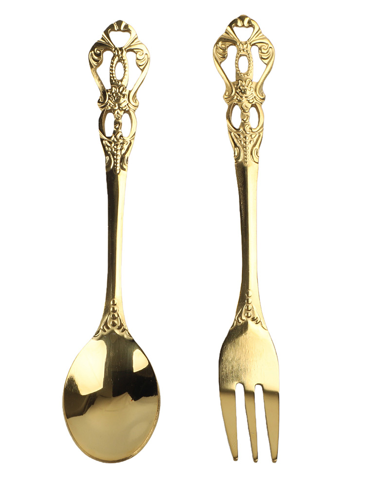 Vintage Collectible Spoons - 1 par de cucharas Vintage, tenedor,