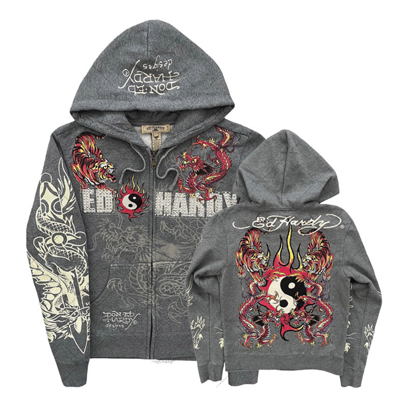 Vintage Zip Hoodie - Suda con Capucha Oversize Estilo American