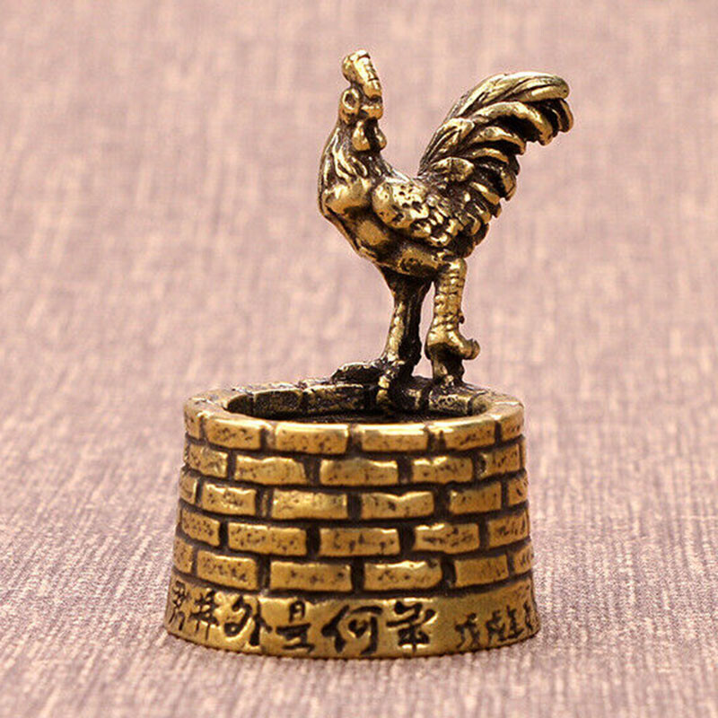 Vintage Collectible Ashtrays - Mini ceniceros coleccionables de latón, soporte