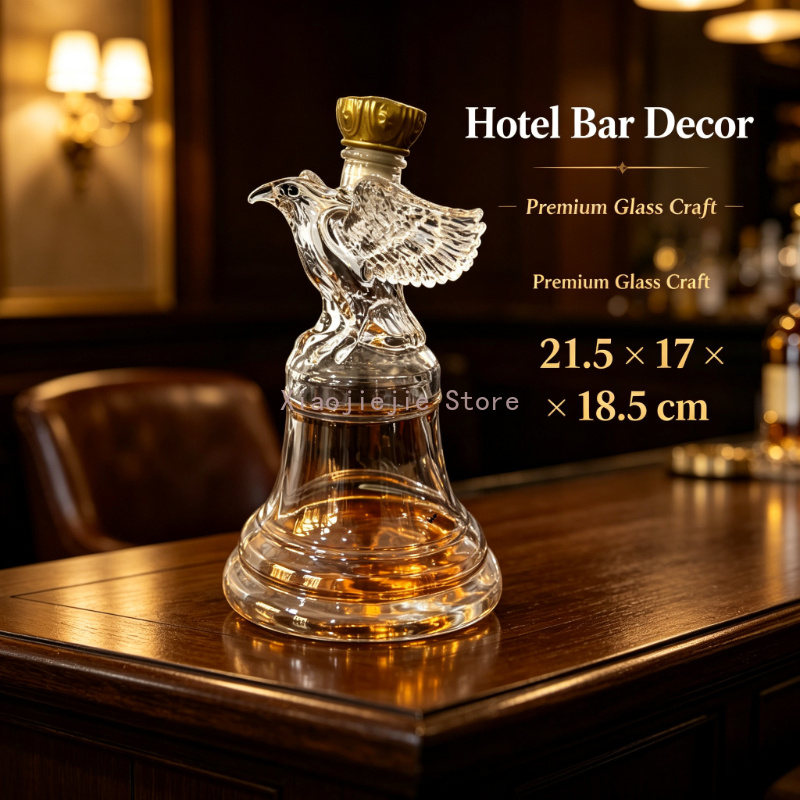 Vintage Collectible Liquor Bottles - Decantador de Vidrio con Diseño de
