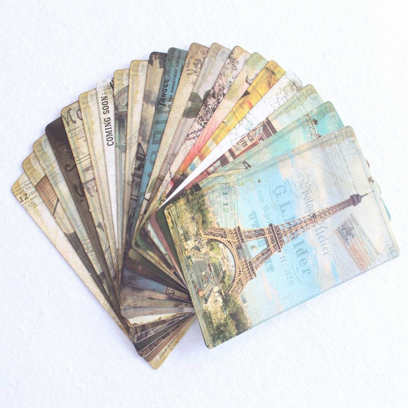 Collectible Vintage Greeting Cards - Tarjetas postales de viaje antiguas para