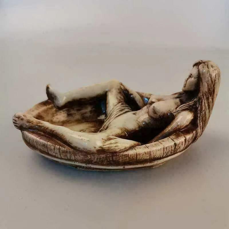 Vintage Collectible Ashtrays - Cenicero antiguo chino raro: hermoso diseño