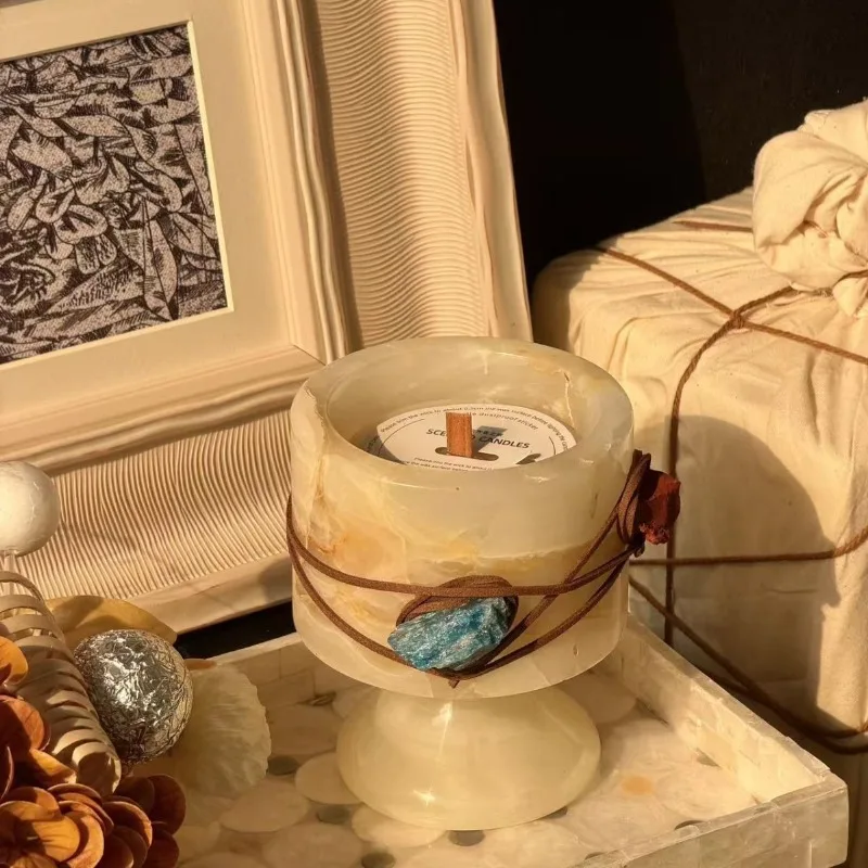 Portavelas Nórdico de Ámbar y  - Vintage Collectible Marbles reseña y precio