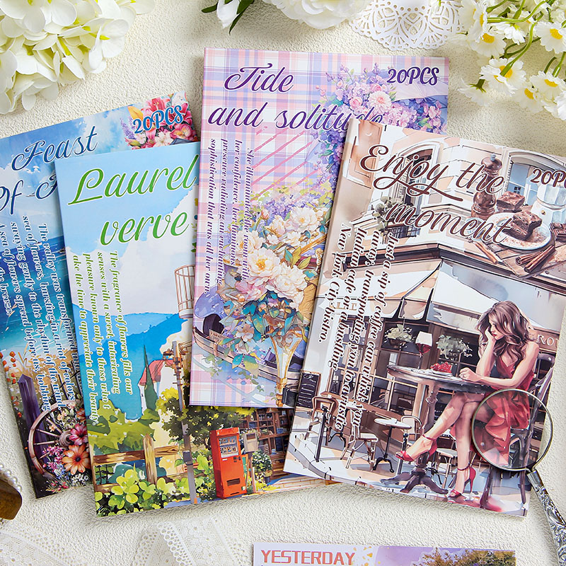 20 uds/libro de pegatinas para - Vintage Collectible Books reseña y precio
