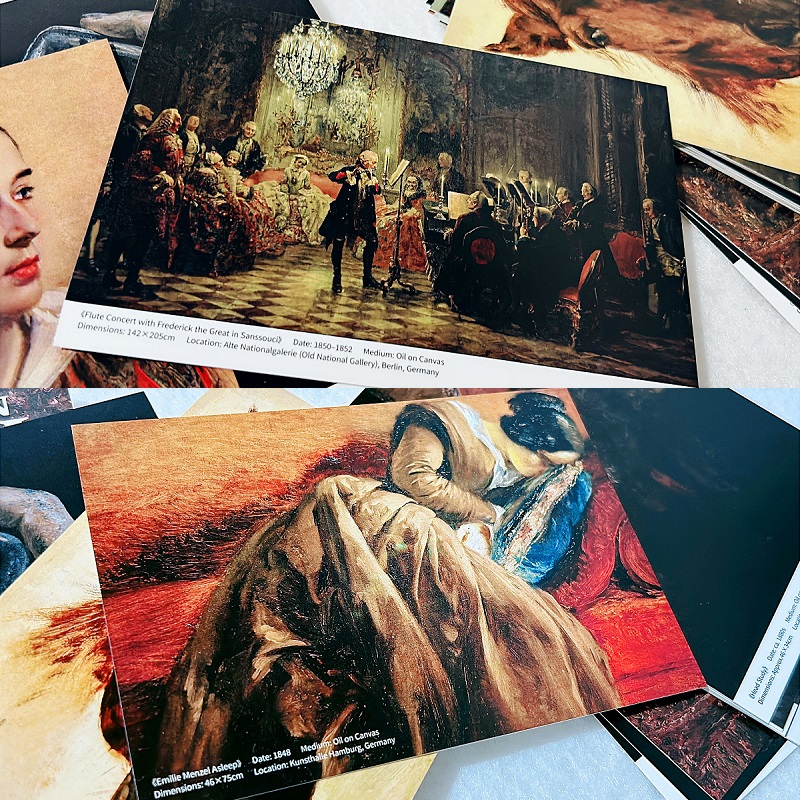 Juego de postales de pintura a - Collectible Vintage Greeting Cards reseña y precio