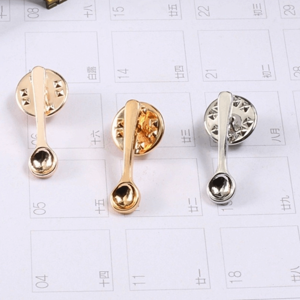 Broche de cuchara con diseño l - Vintage Collectible Spoons reseña y precio