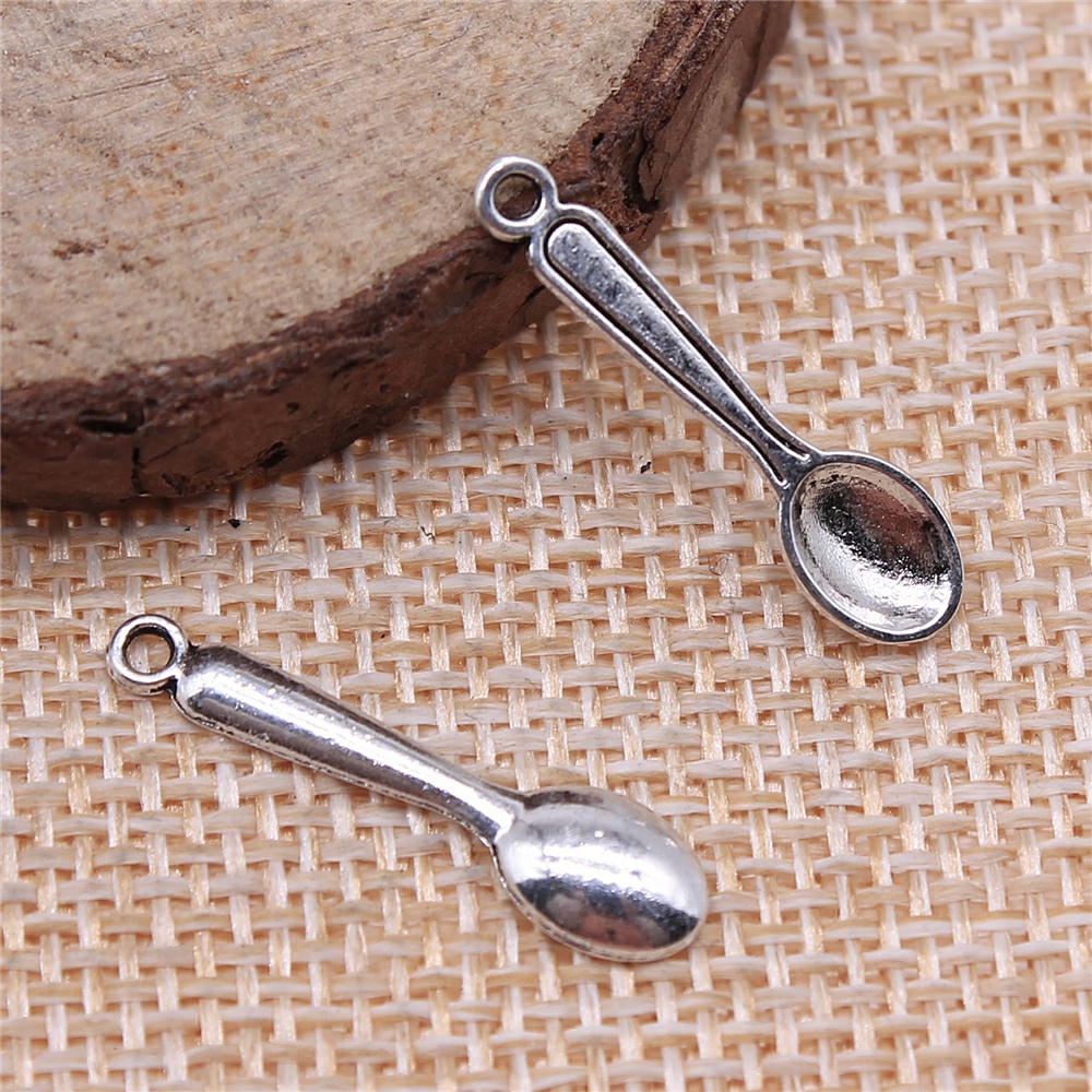 WYSIWYG 40 Uds 24x6mm encantos - Vintage Collectible Spoons reseña y precio