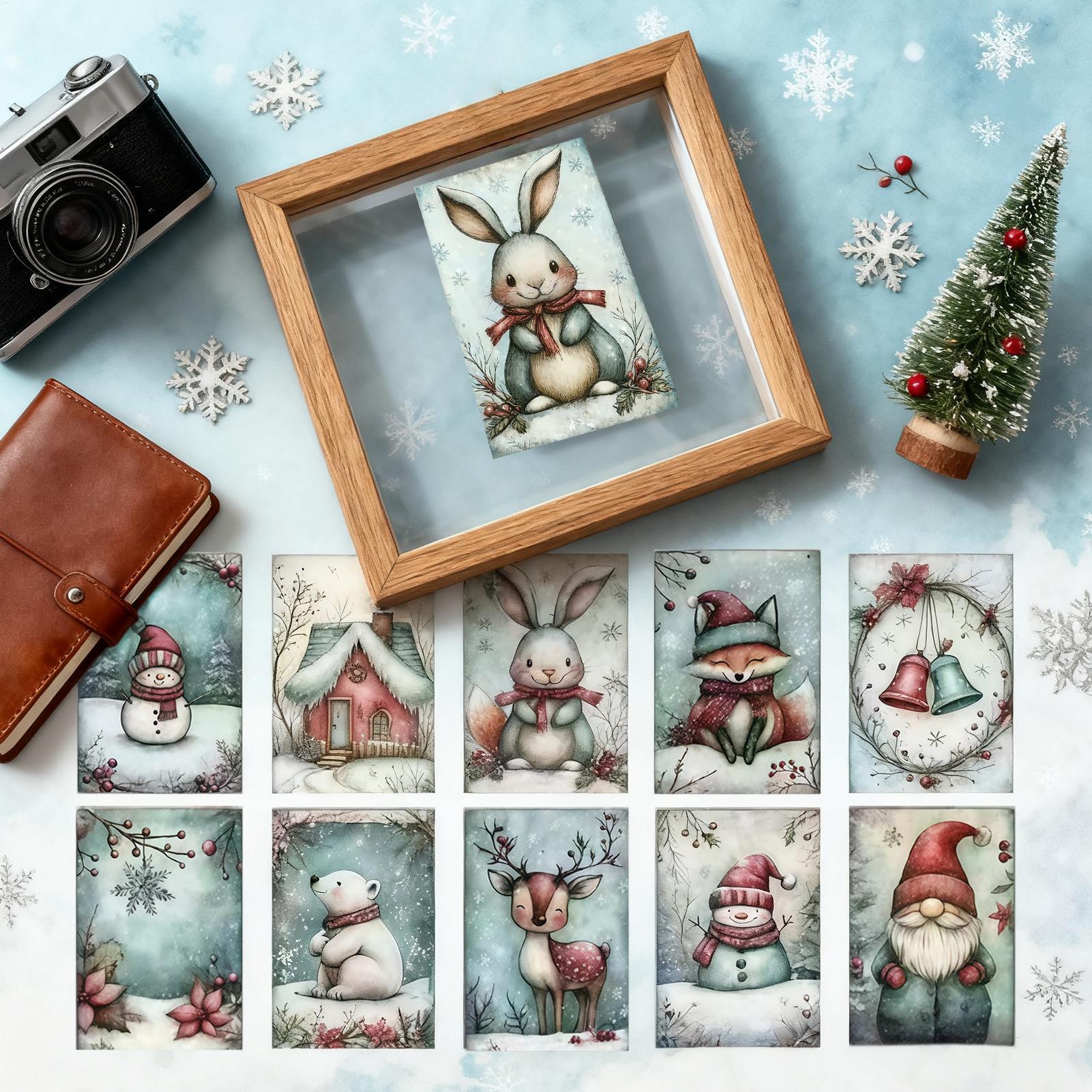 Tarjeta de felicitación navide - Collectible Vintage Greeting Cards reseña y precio