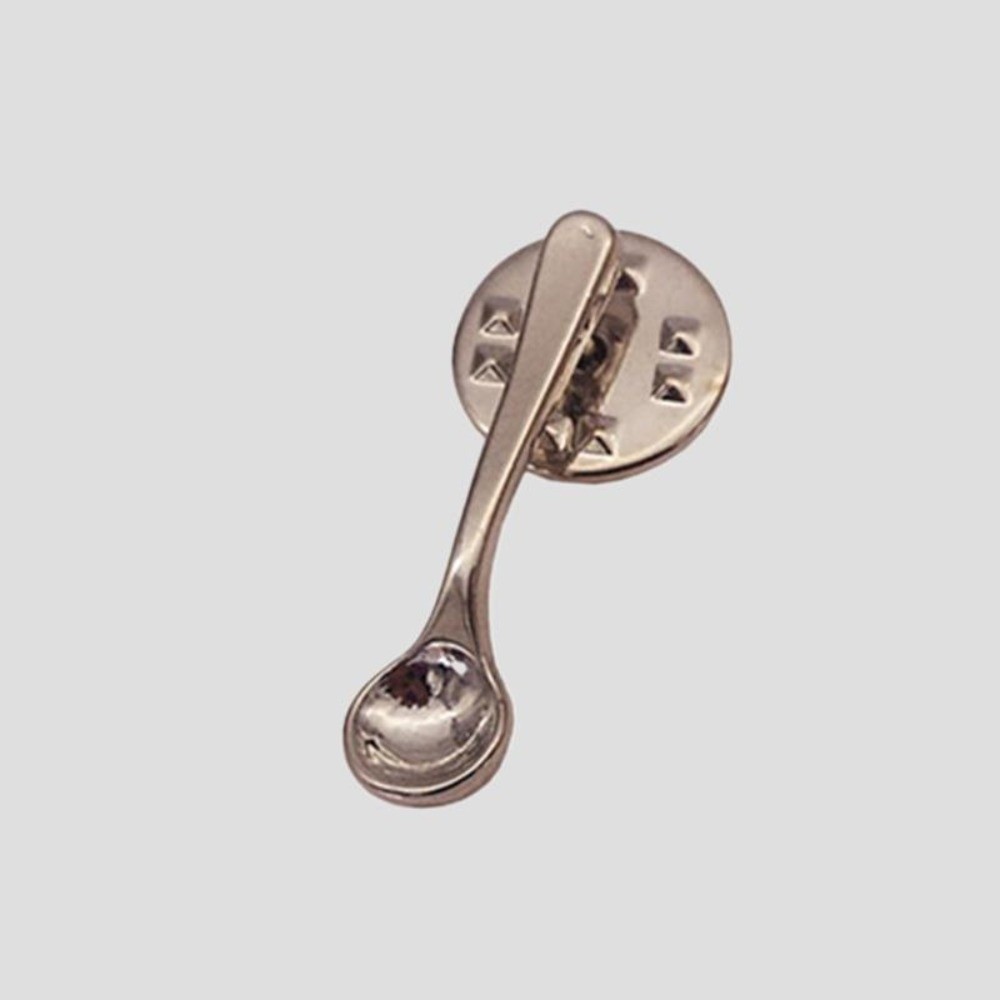 Broche de solapa de metal con  - Vintage Collectible Spoons reseña y precio