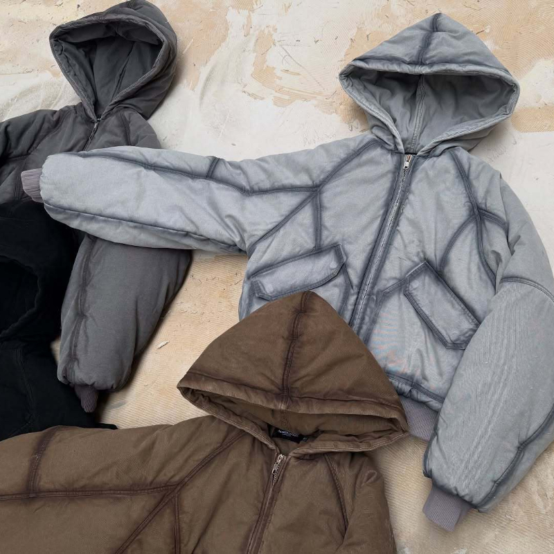 Chaqueta Bomber de lona de gra - Vintage Zip Hoodie reseña y precio