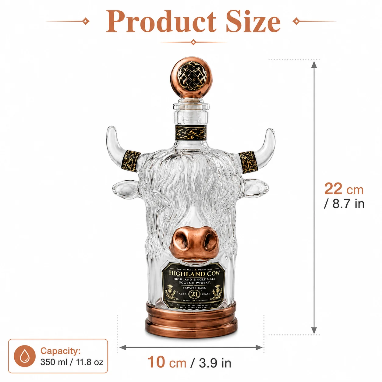 Novedoso Decantador de Whisky  - Vintage Collectible Liquor Bottles reseña y precio