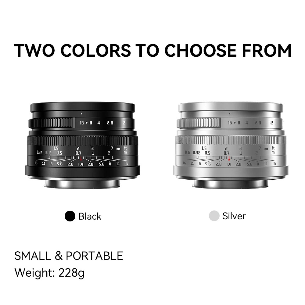 7artisans 35mm F1.4 lente prin - Film Camera 35Mm reseña y precio