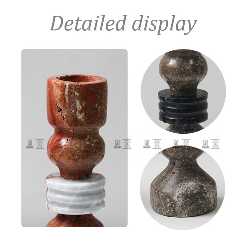 Candelabro de mármol, candelab - Vintage Collectible Marbles reseña y precio
