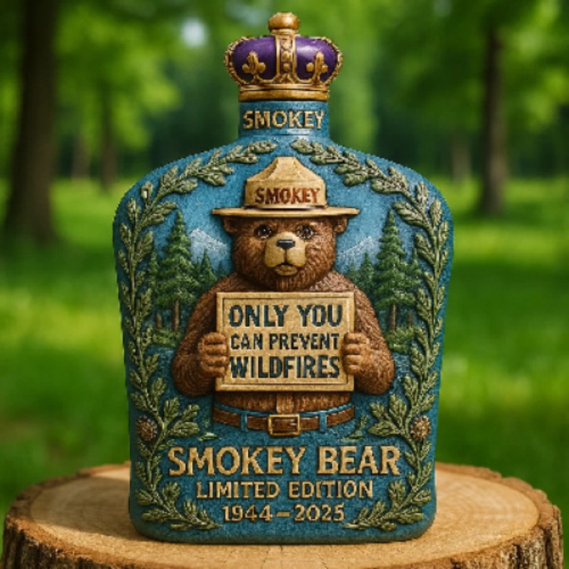 Decantador de whisky Smokey Be - Vintage Collectible Liquor Bottles reseña y precio