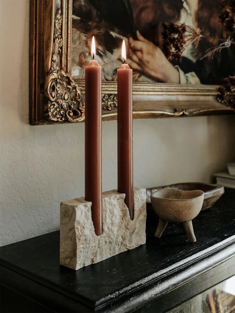 Candelabro de Mármol de 2 Orif - Vintage Collectible Marbles reseña y precio