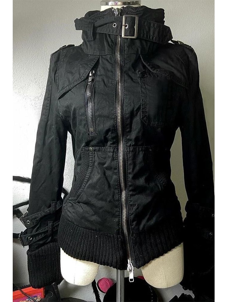 Sudadera con Capucha y Botones - Vintage Zip Hoodie reseña y precio